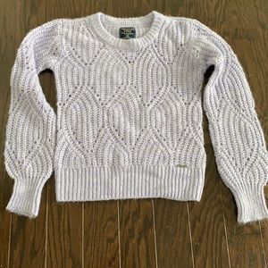 Abercrombie & Fitch XXS lavender sweater